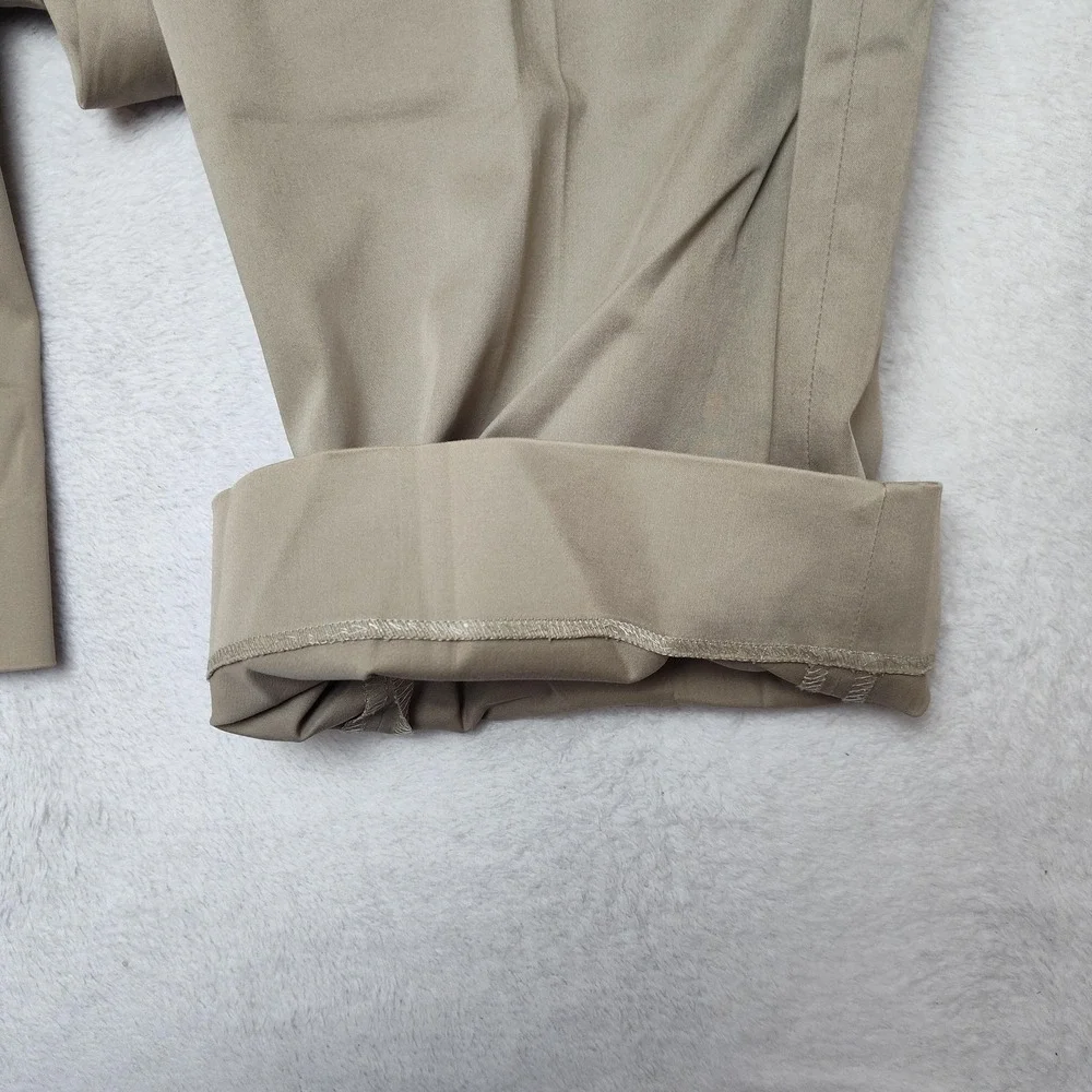 Banana Republic Pants Mens 38x32 Beige Chino Slim Manteco Cotton Spandex Canvas‎